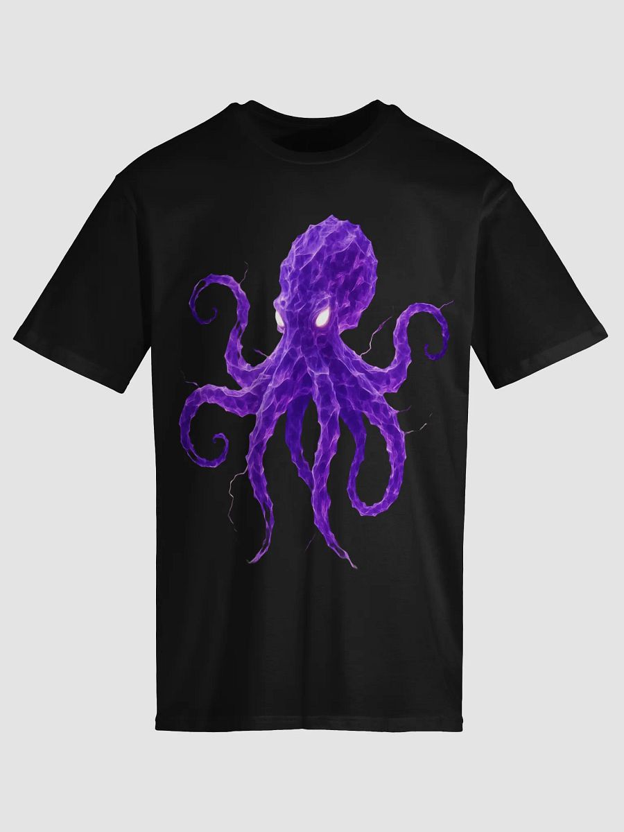 Purple Electric Octopus Adult Shirt product image (12)