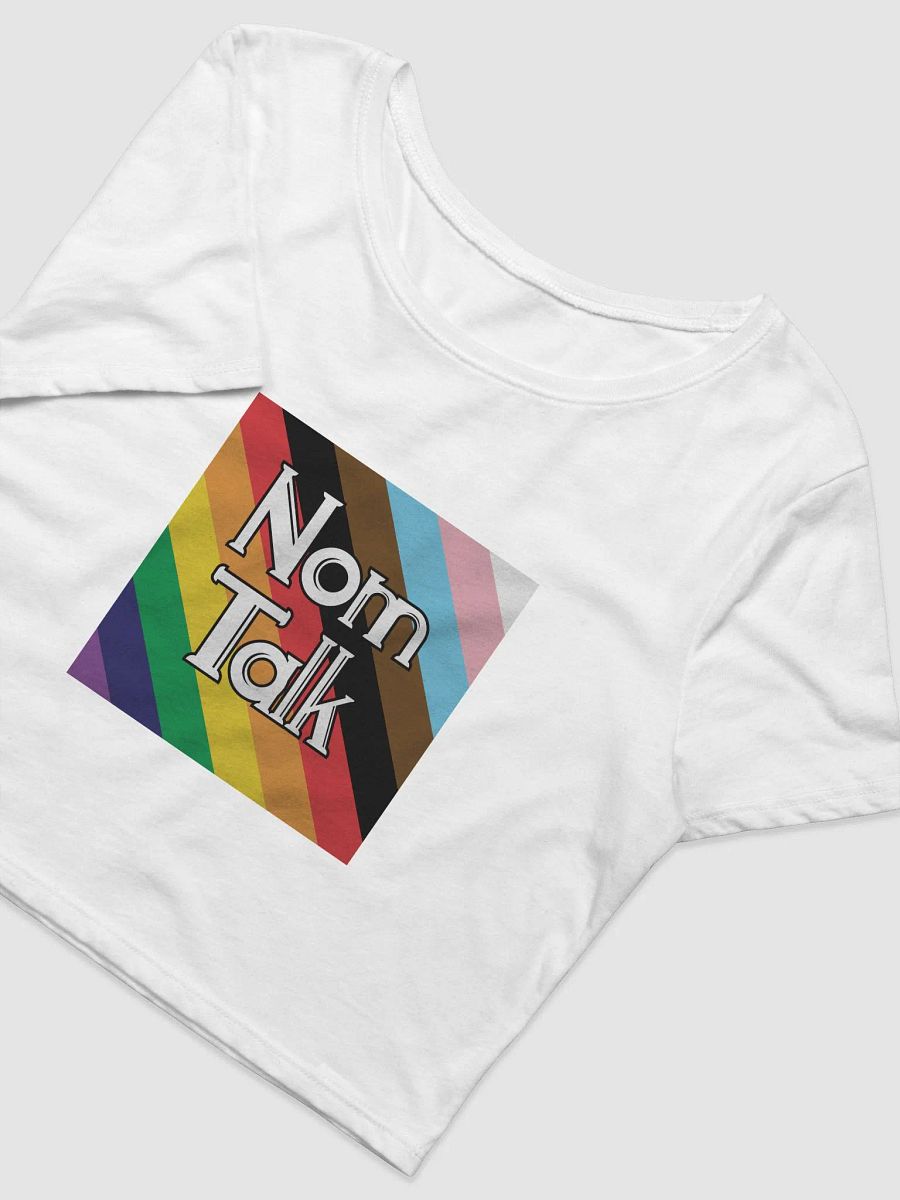 Nom Talk Pride Crop Tee product image (3)