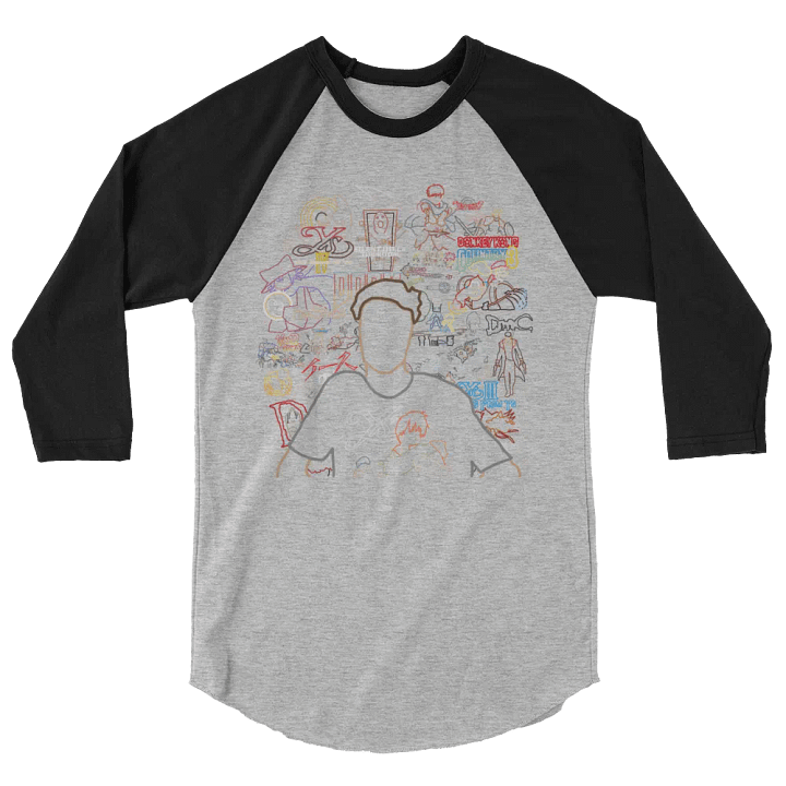 The Game Wall - 3/4 Sleeve + Back product image (2)