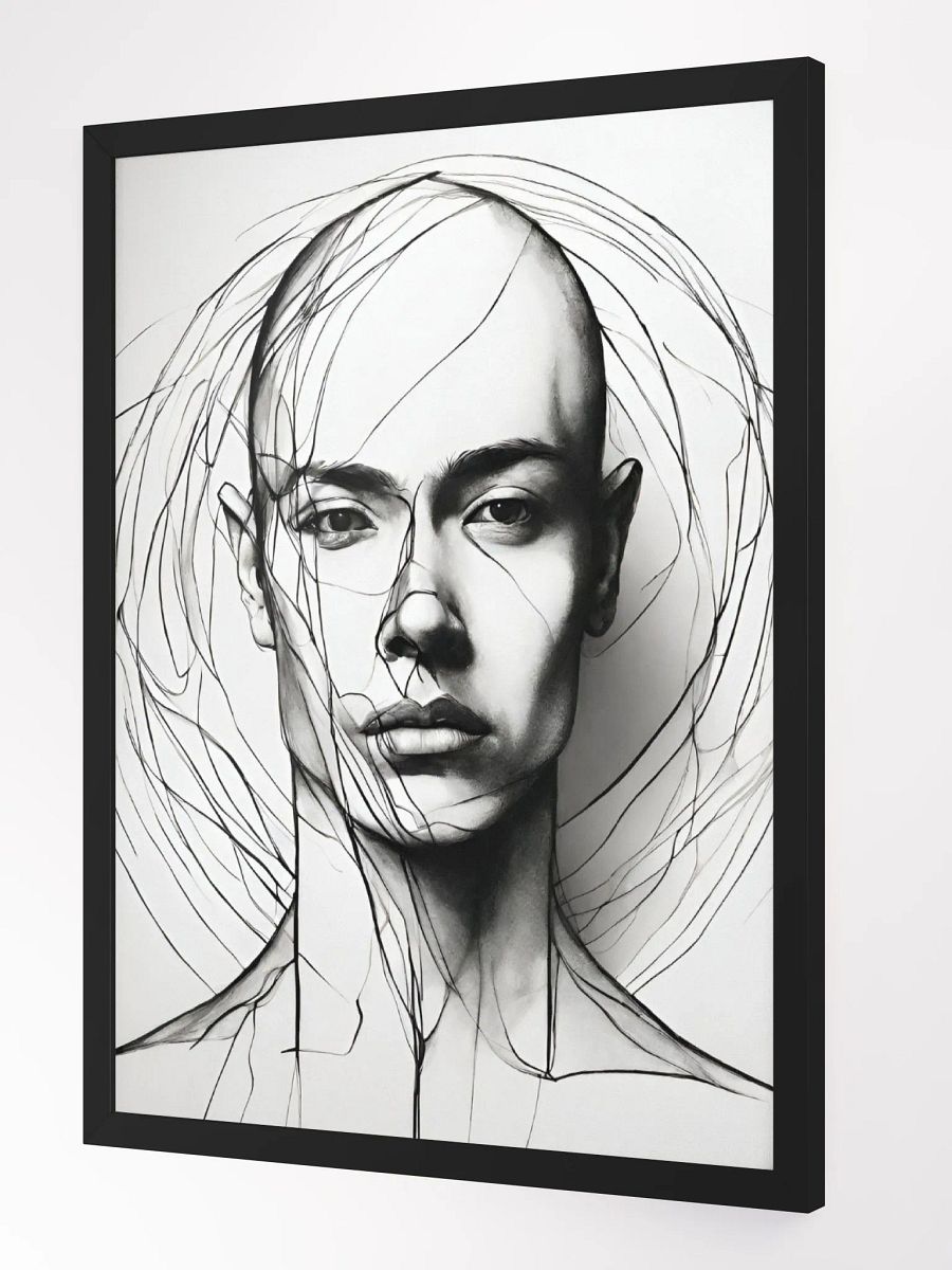 Minimalist Portrait of a Man product image (2)