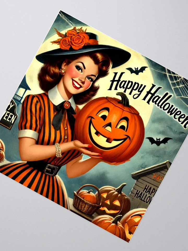 Happy Halloween Square Stickers product image (2)