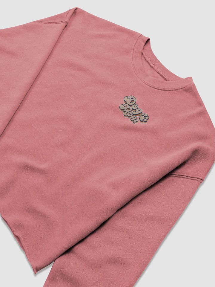 Cropped Sweatshirt all colors - Dog Mom Small Print product image (2)