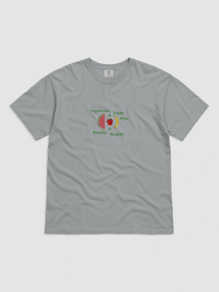 Healthy & Wealthy Vegan T-Shirt product image (1)