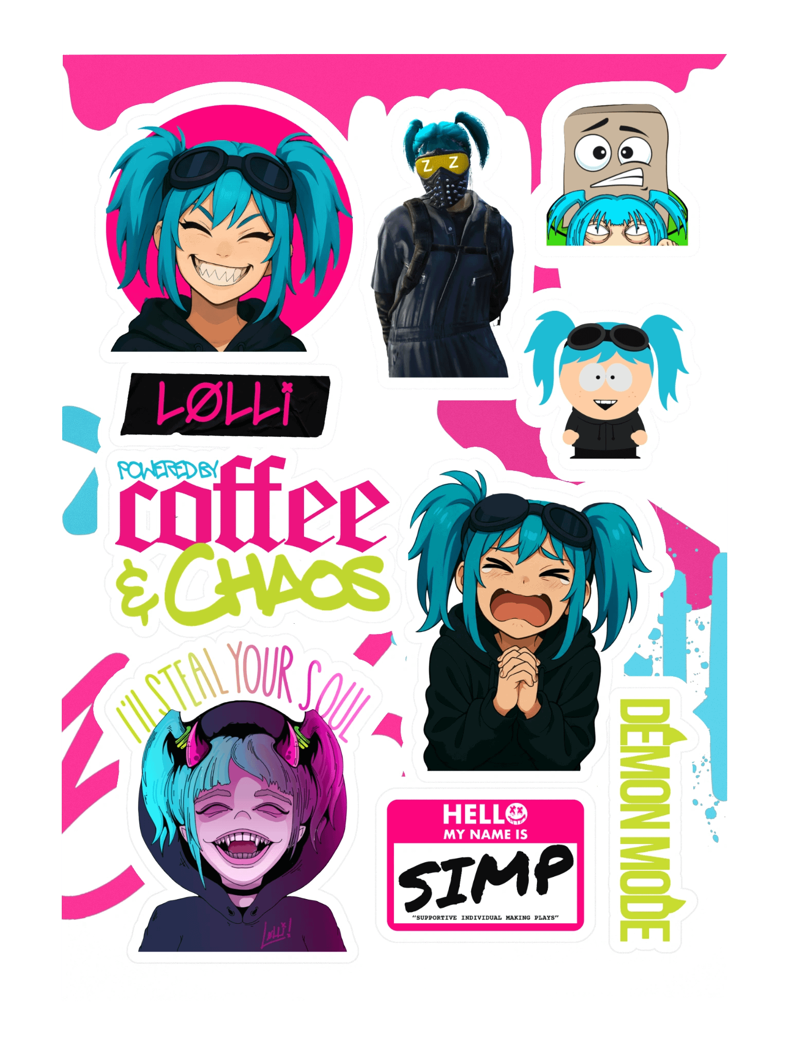 Echo Echo Sticker Sheet product image (3)