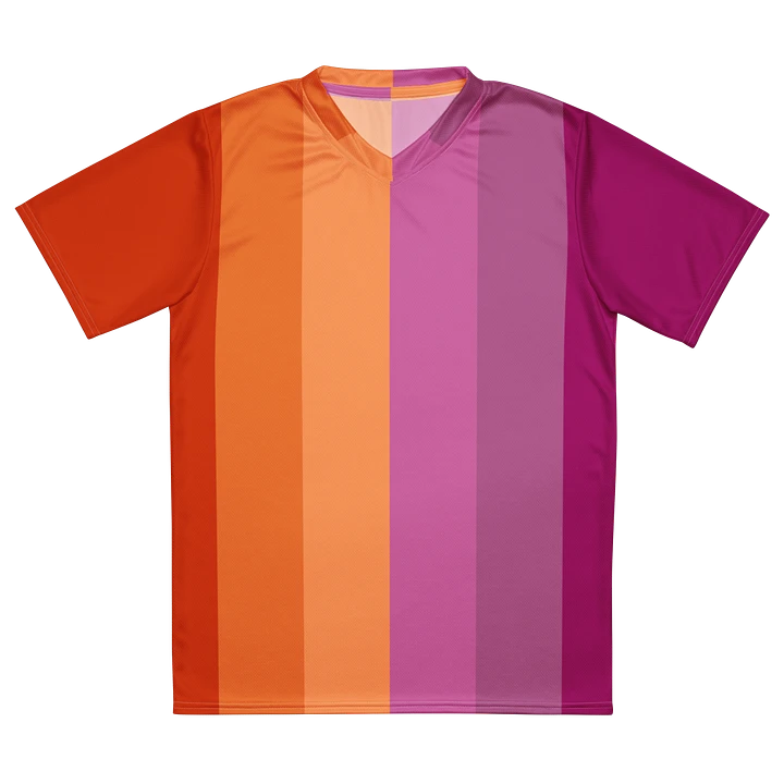 Lesbian Pride Flag - All-Over Print Jersey product image (1)