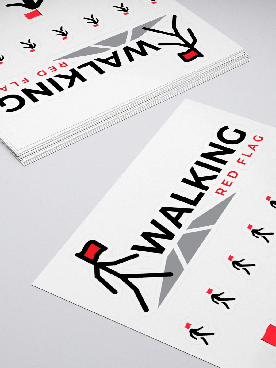 Red Flag Stickers product image (10)