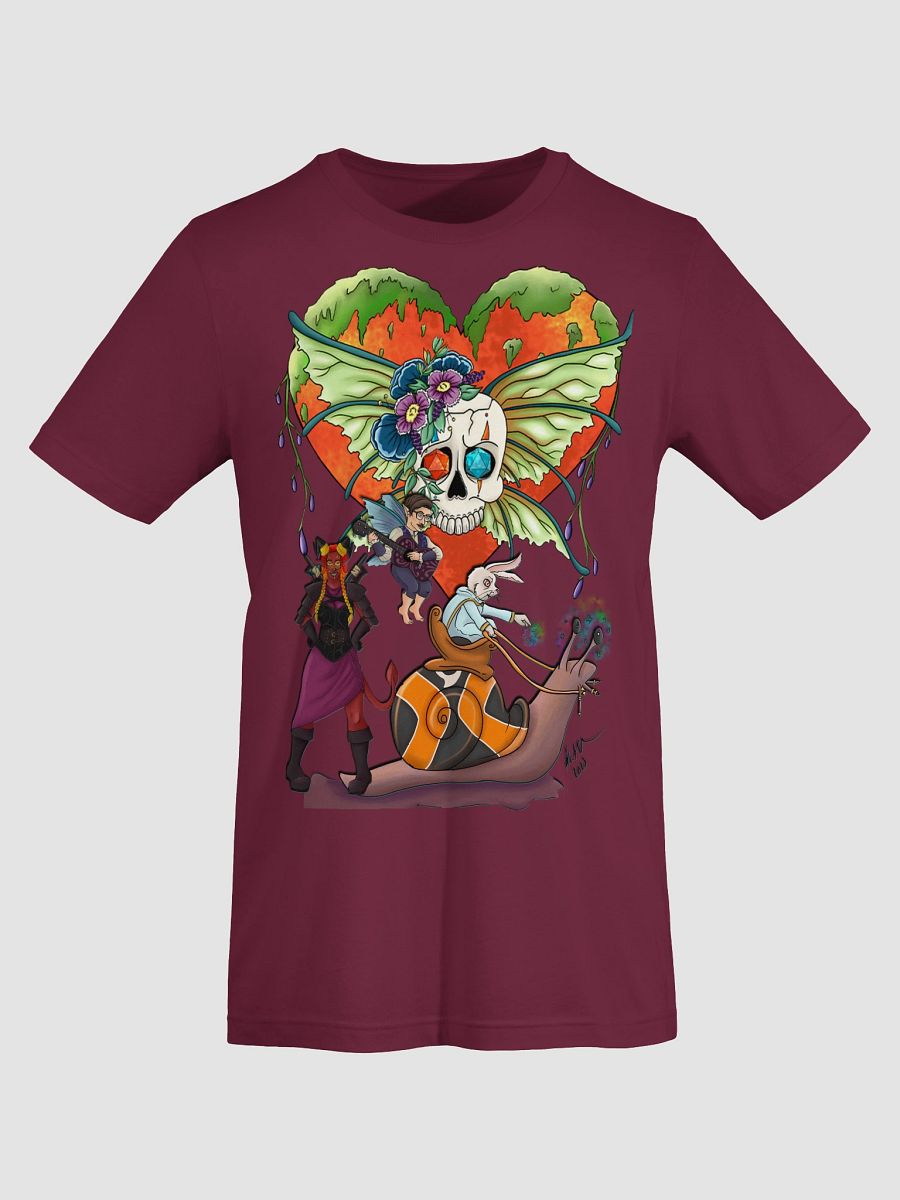 Love Death and Dice: The Wild Beyond – Feywild Chaos Tee product image (39)