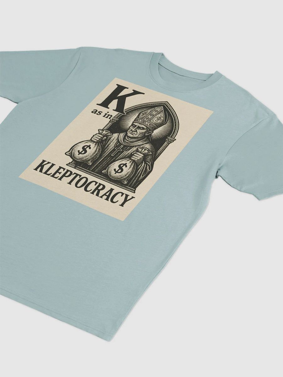 K as in kleptocracy t-shirt product image (13)