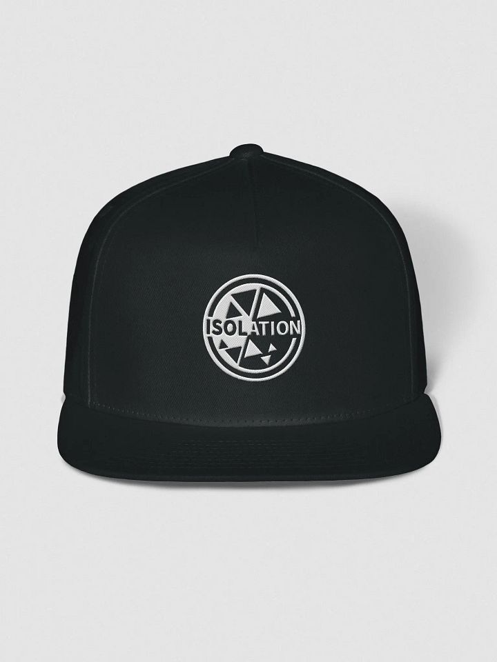 ISOLATION — 2019 LOGO — SNAPBACK — WHITE OUTLINE product image (2)