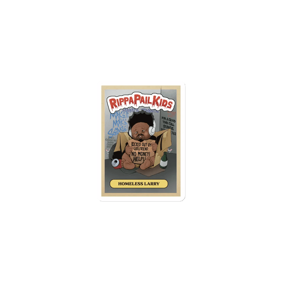 RippaPail Kids Homeless Larry Magnet product image (1)