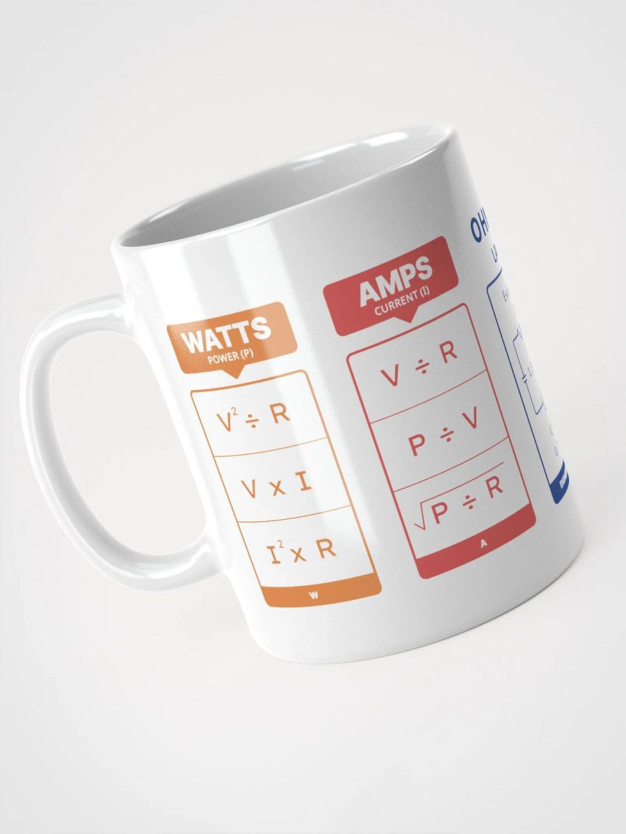 Electrical Formulas - Ceramic Mug product image (8)
