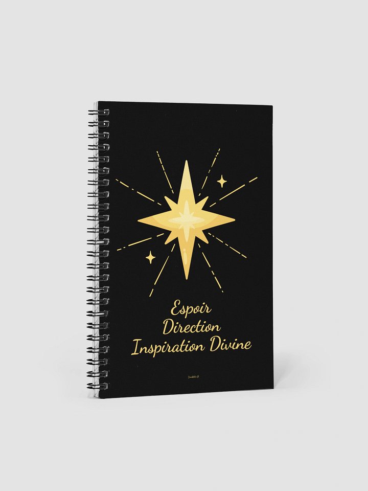 Carnet Symbole Doré - Etoile - NoteBook Cadeau Symbolique product image (1)