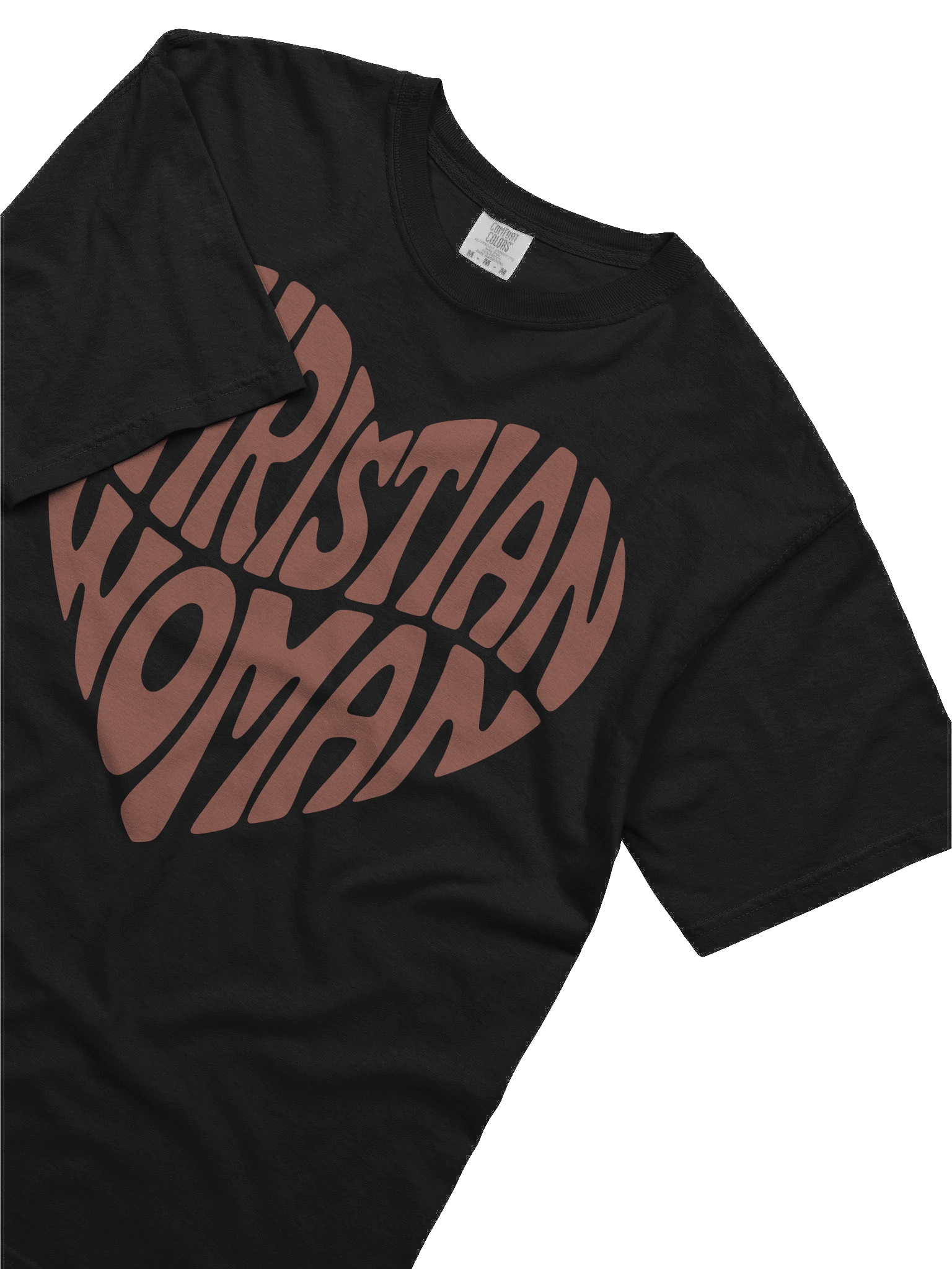 Christian Woman Heart Design Retro Style product image (2)