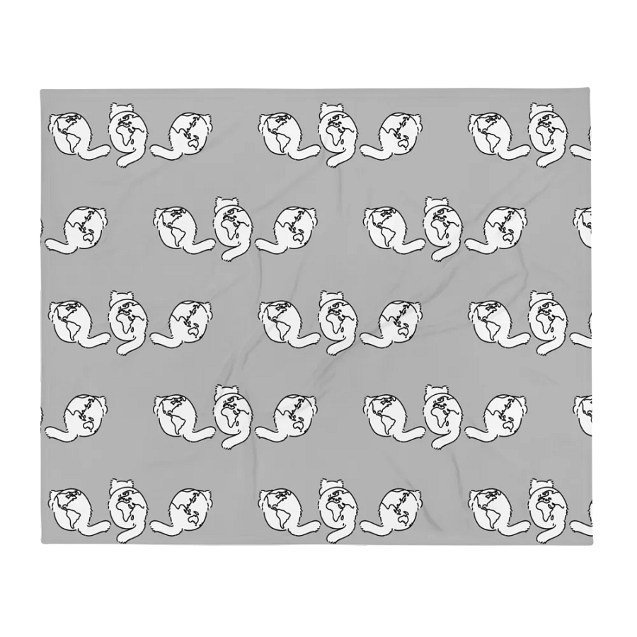 Planet Manul - Throw Blanket product image (1)