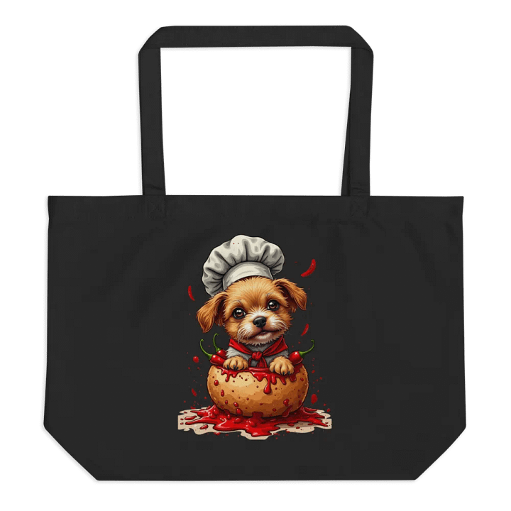 Chef Cilli Dog Organic Tote Bag product image (1)