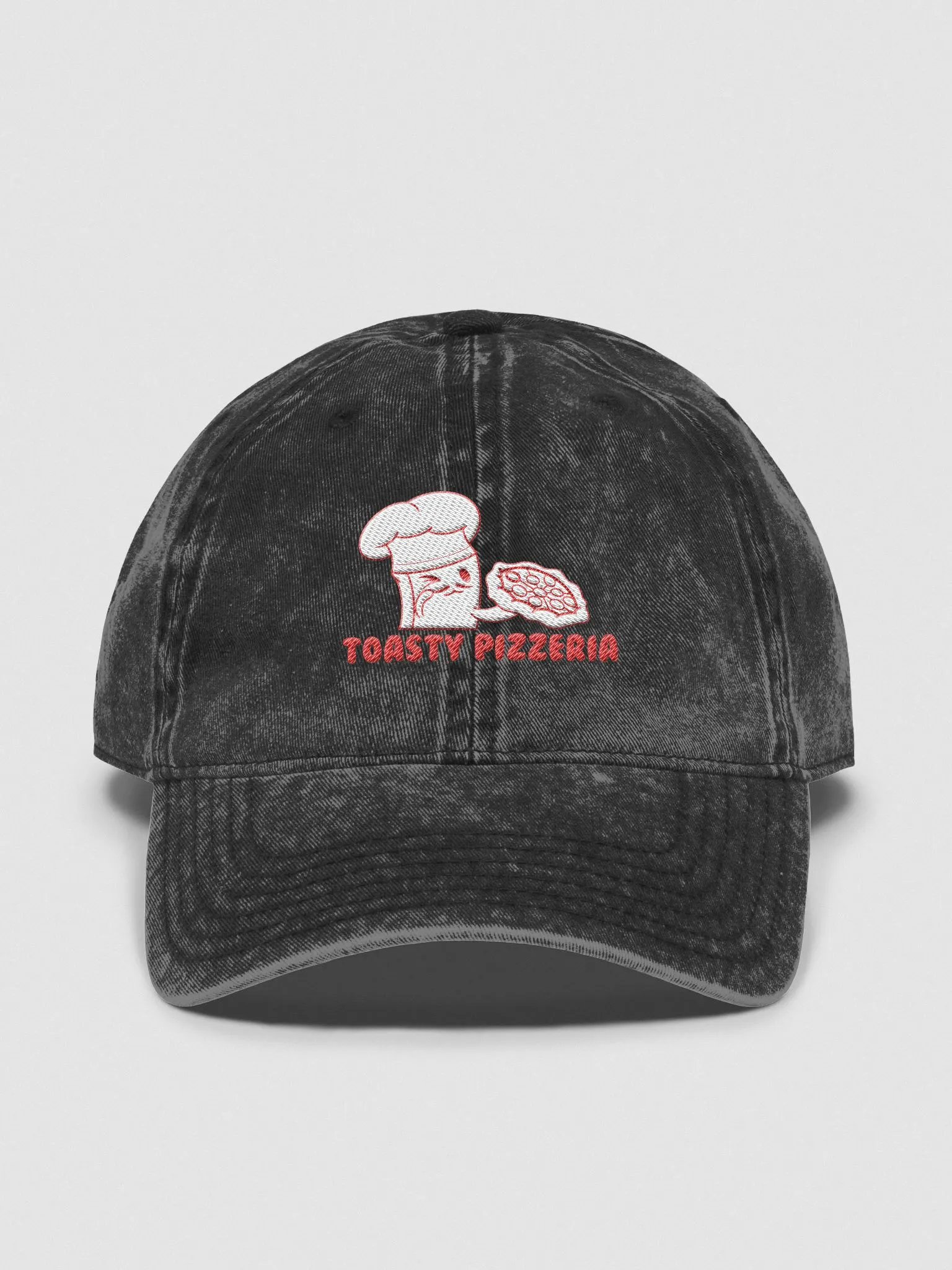 Toasty Pizzeria Denim Dad Hat product image (1)