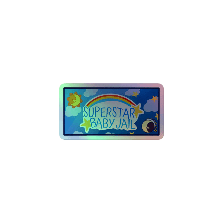 Baby Jail Holo Sticker product image (1)