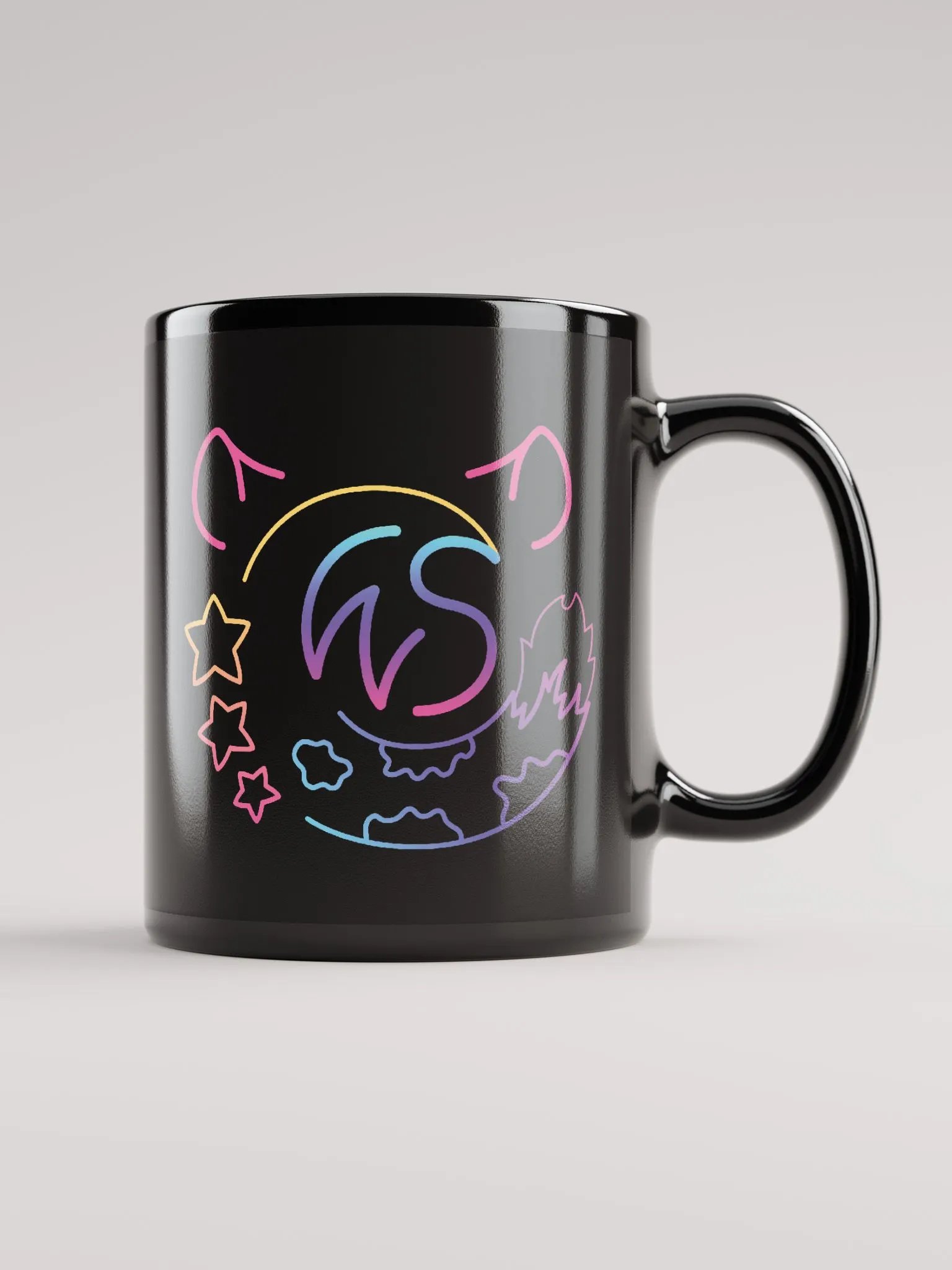 Black Neon Mug product image (1)