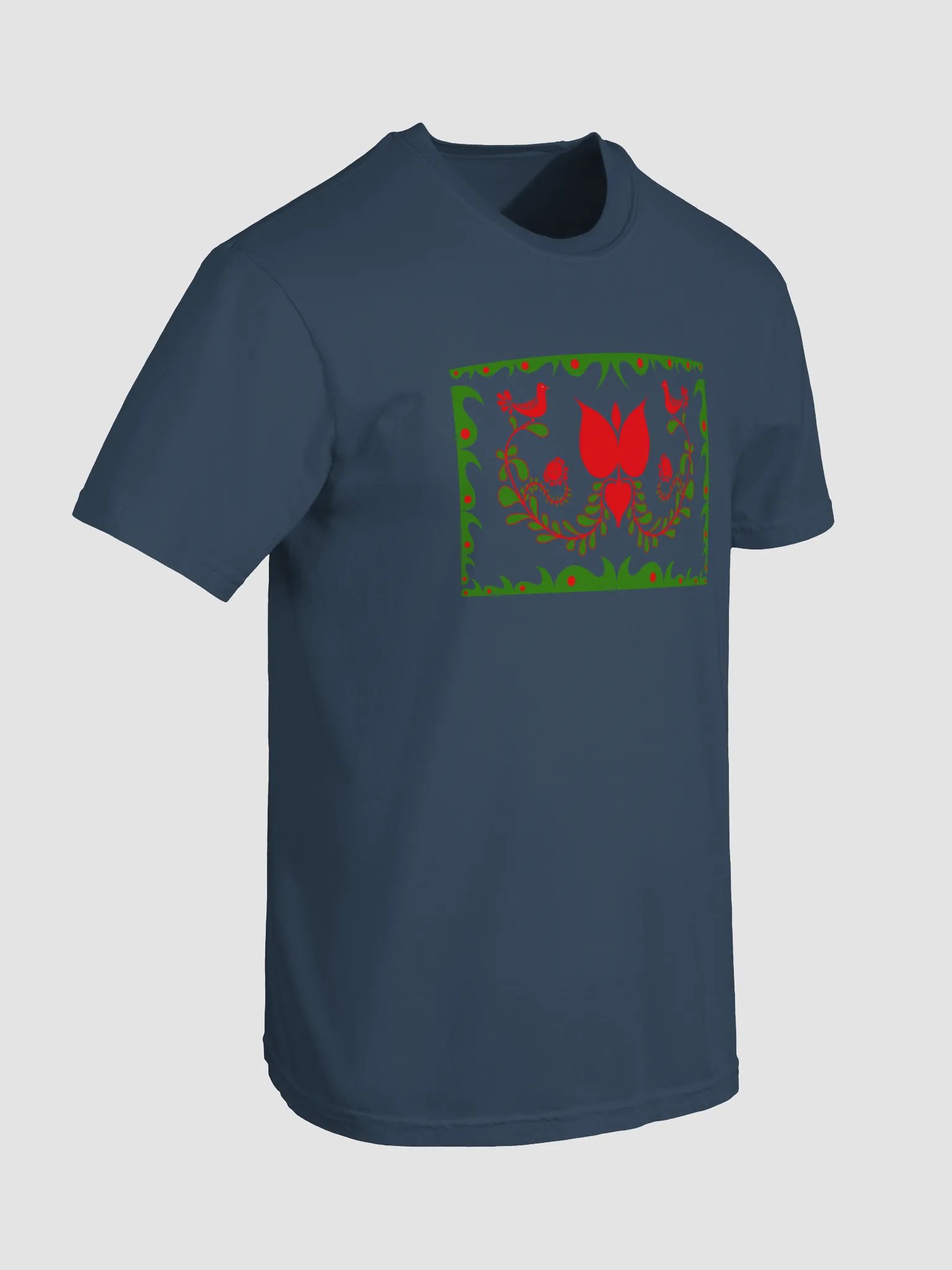 Hungarian Nature-Inspired Floral T-Shirt product image (7)