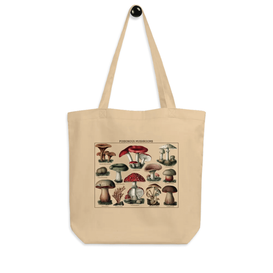 Poisonous And Edible Mushrooms Eco Tote product image (6)