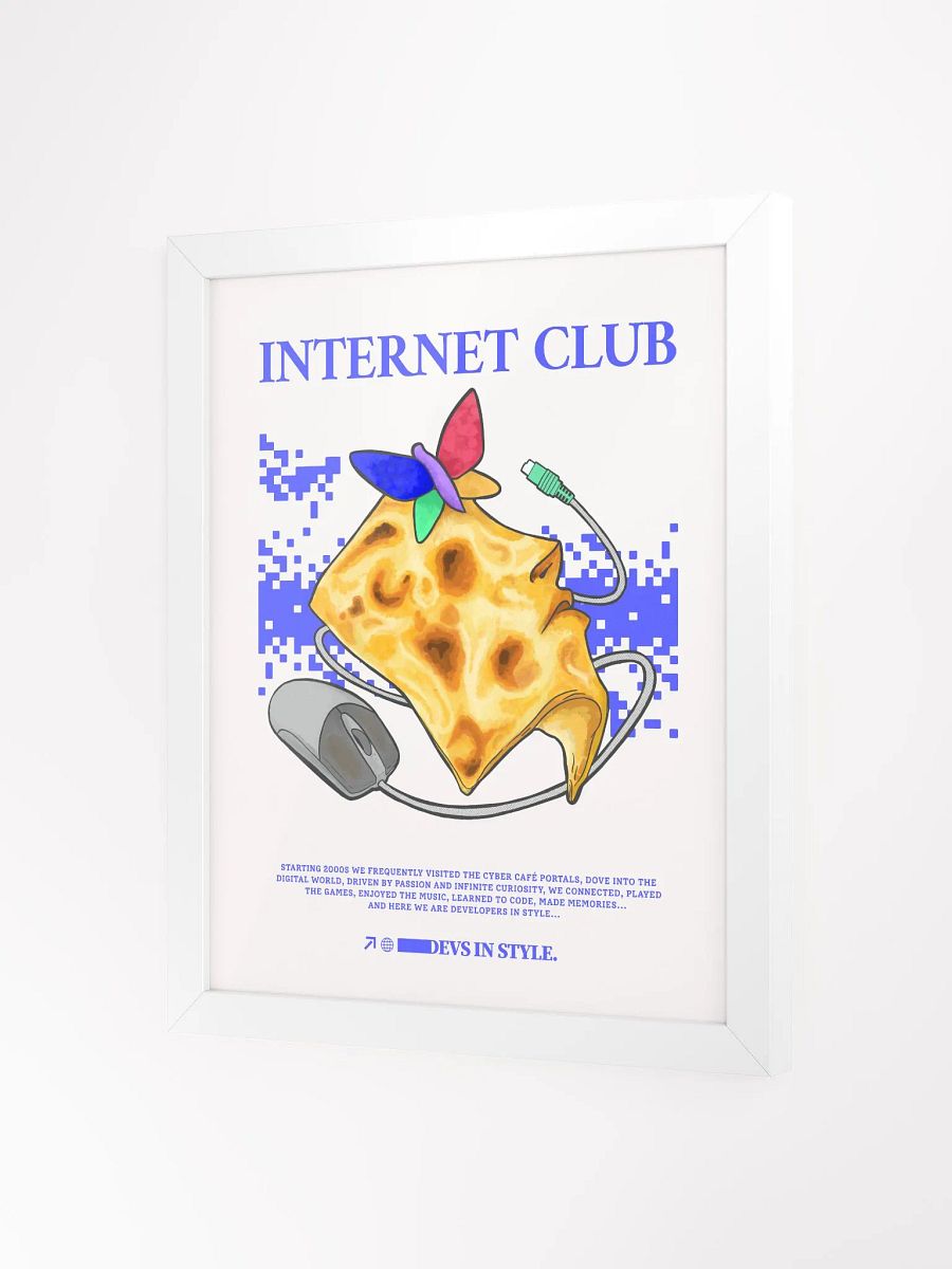 Cyber Café Nostalgia Poster product image (10)