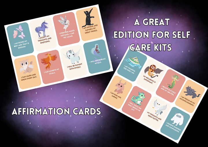 Affirmation Flash Cards product image (1)