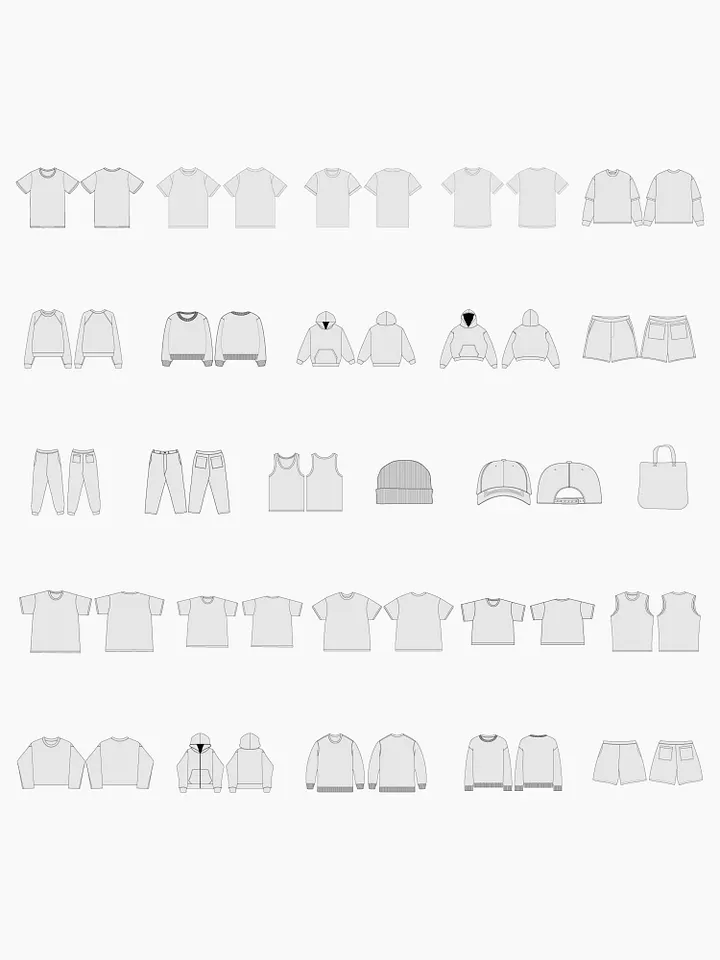 Vector Apparel Mockups Collection product image (2)