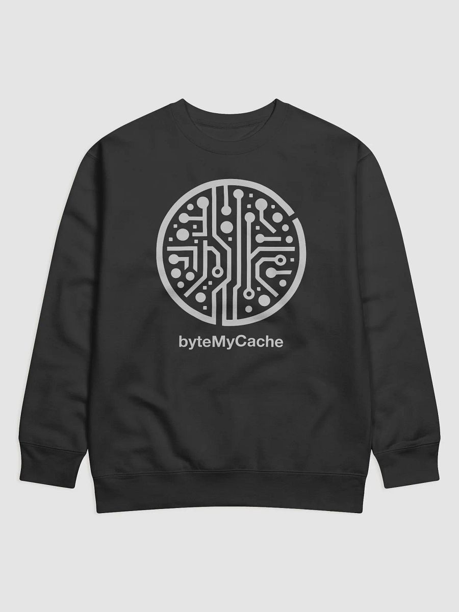 light logo sweatshirt with text product image (1)