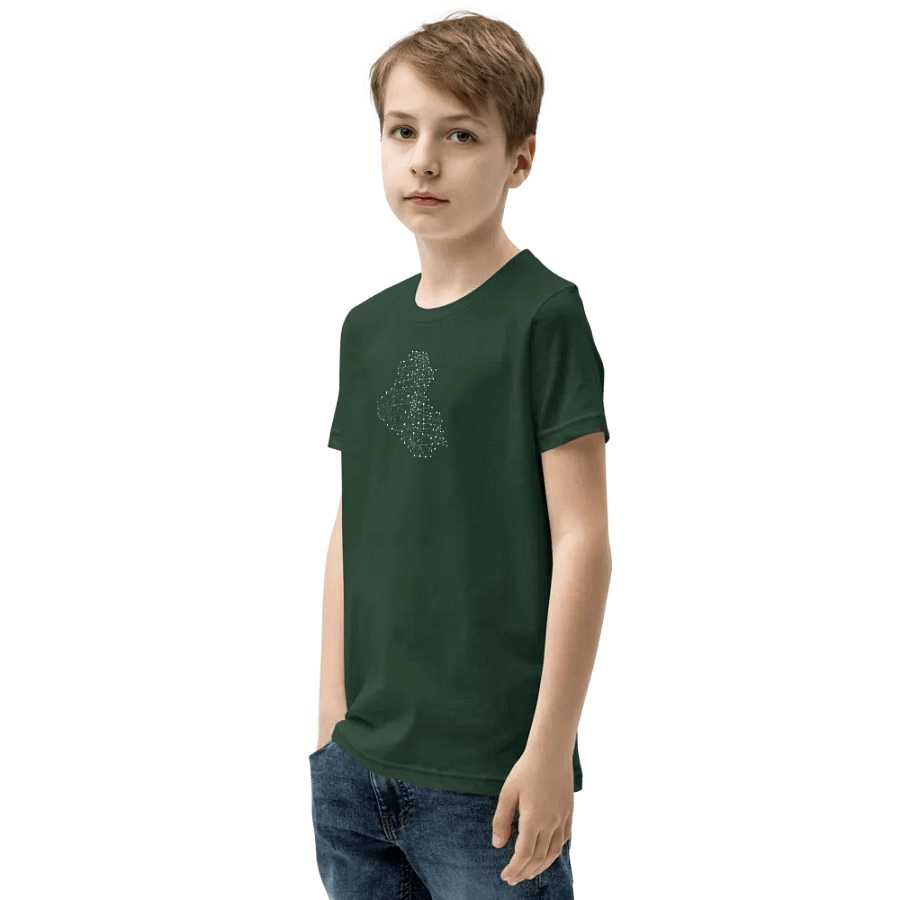 Iraq Map Youth T-Shirt product image (5)