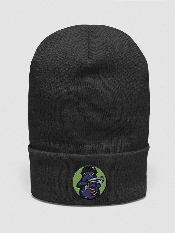 Arctic Avenger Cuffed Beanie Logo Color Green product image (3)