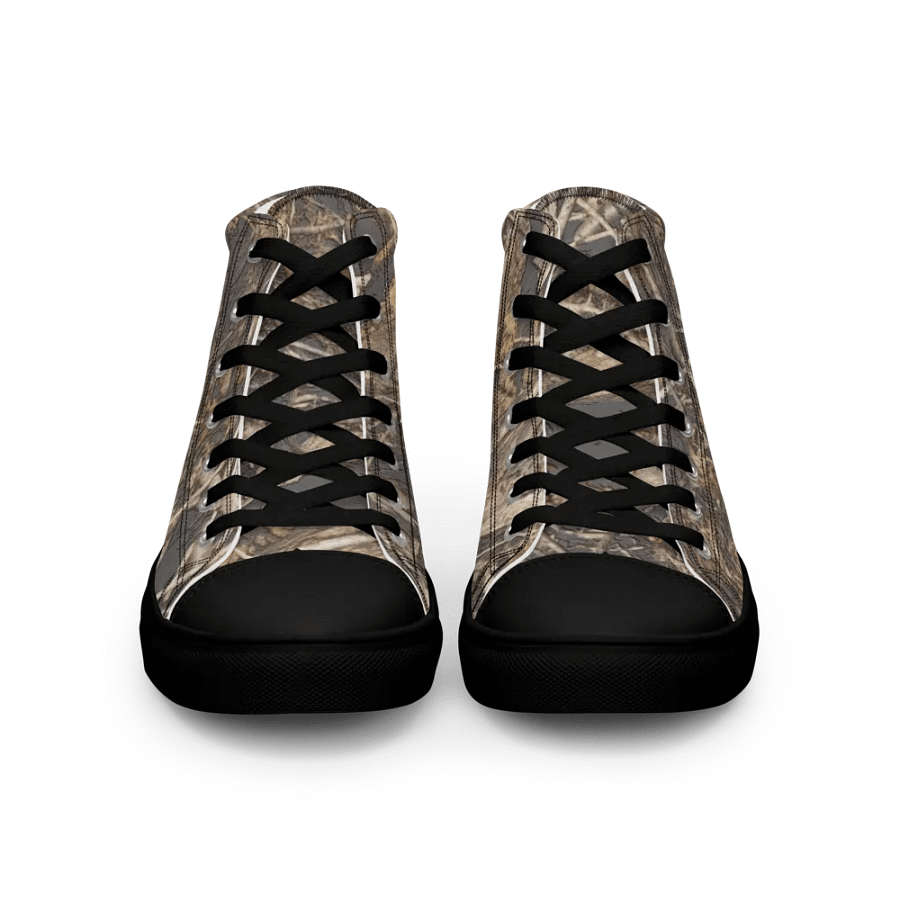 Women's High Top Canvas Shoes - Dead Split - It Happennnns Camo product image (3)