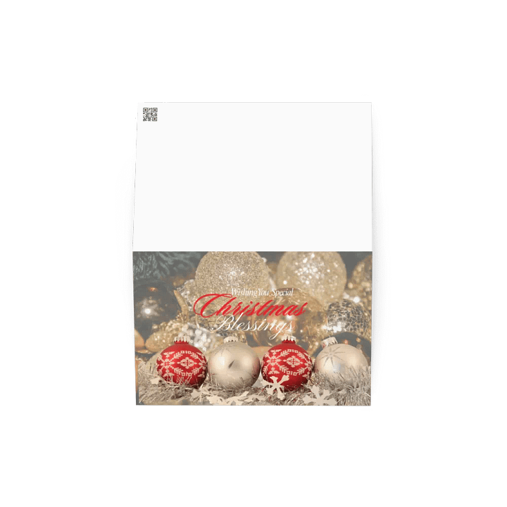 Special Christmas Blessings Greeting Card friends family colleagues product image (4)