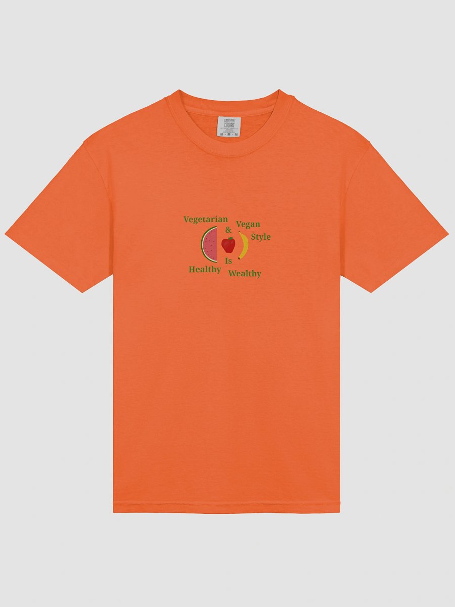 Healthy & Wealthy Vegetarian T-Shirt product image (3)