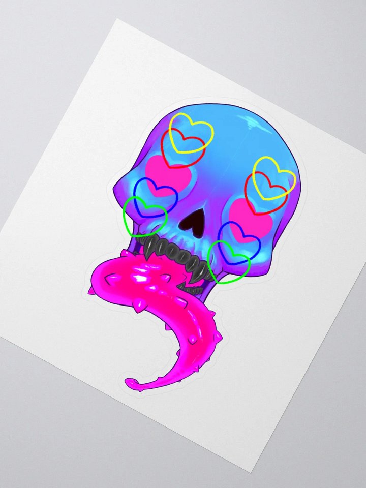 Gummy Skull Sticker product image (2)