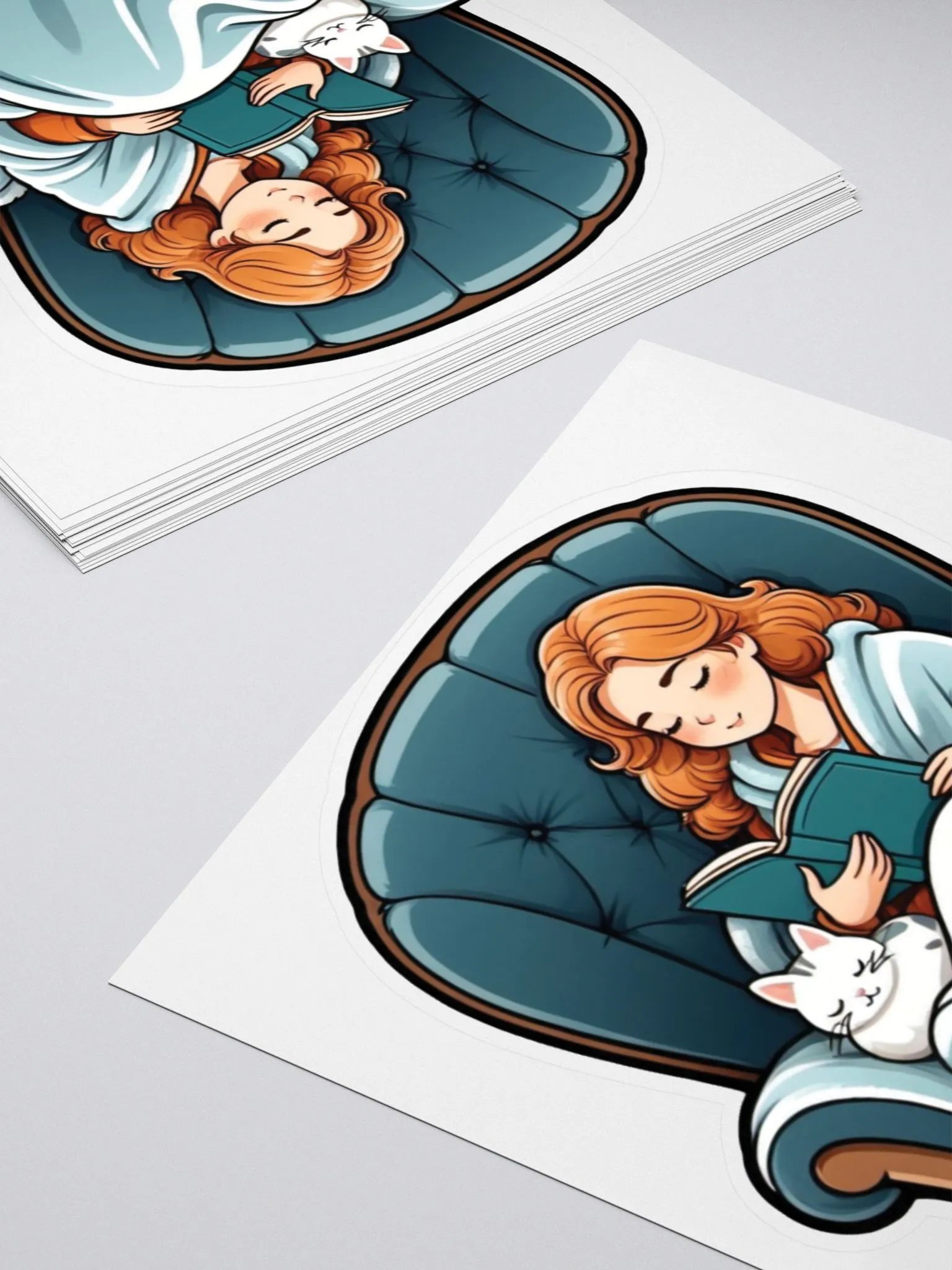 Cozy Reading Time Sticker Set product image (10)