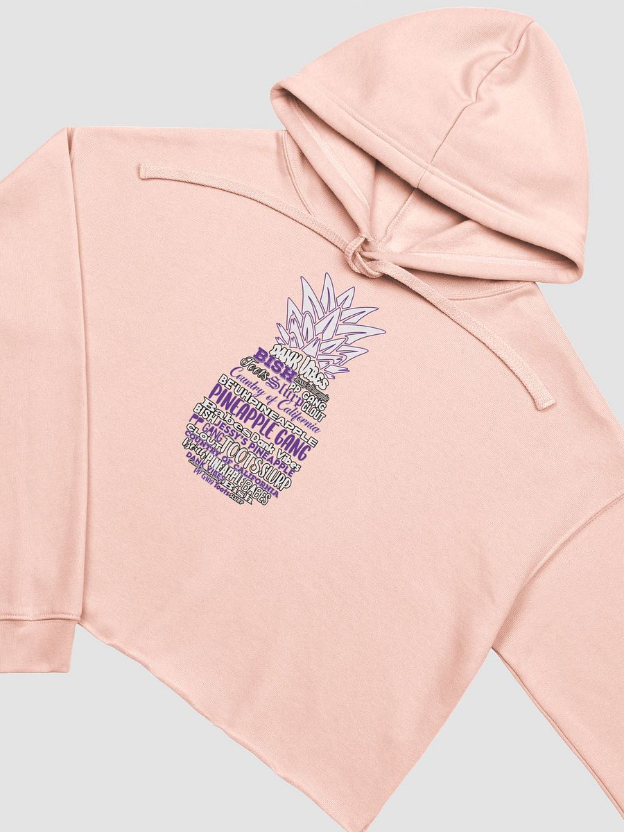 Pineapple Gang Crop Hoodie product image (6)
