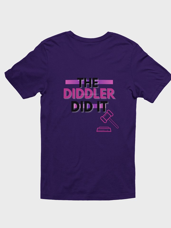 YA HONAH! (YOUR HONOR) / THE DIDDLER DID IT T-SHIRT product image (2)