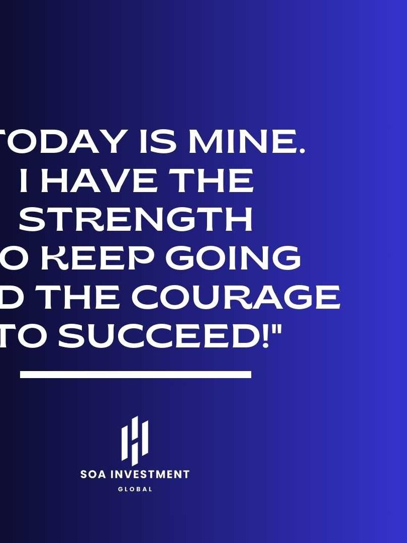 Start every workday with inspiration! 🌟 Get this exclusive 1080x1080 affirmation wallpaper to fuel your strength, courage, and success! product image (1)