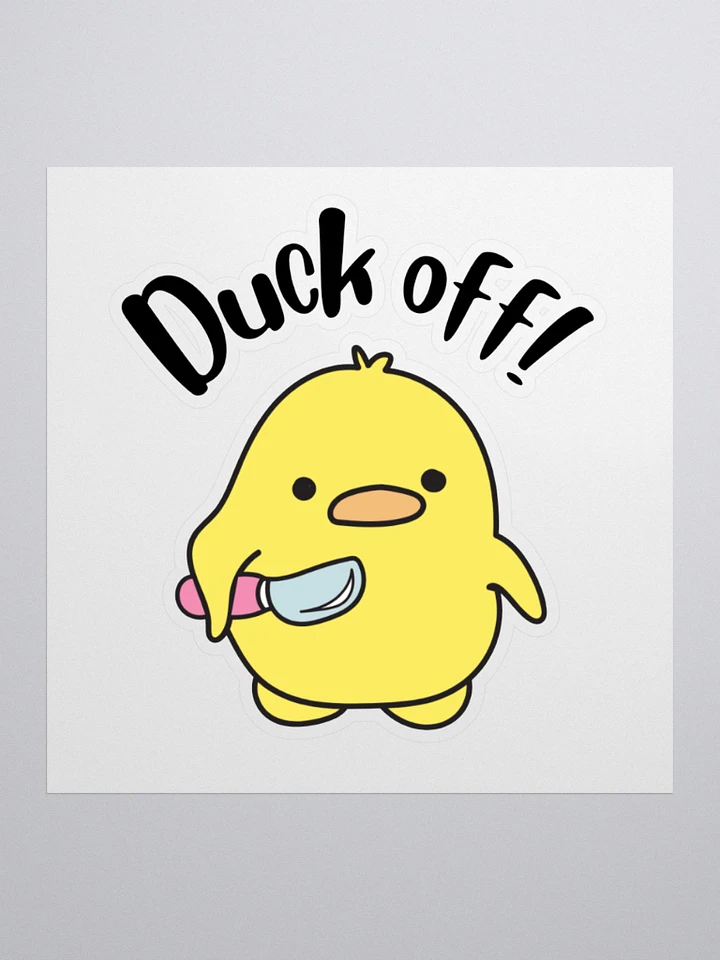 Duck Off Sticker product image (1)