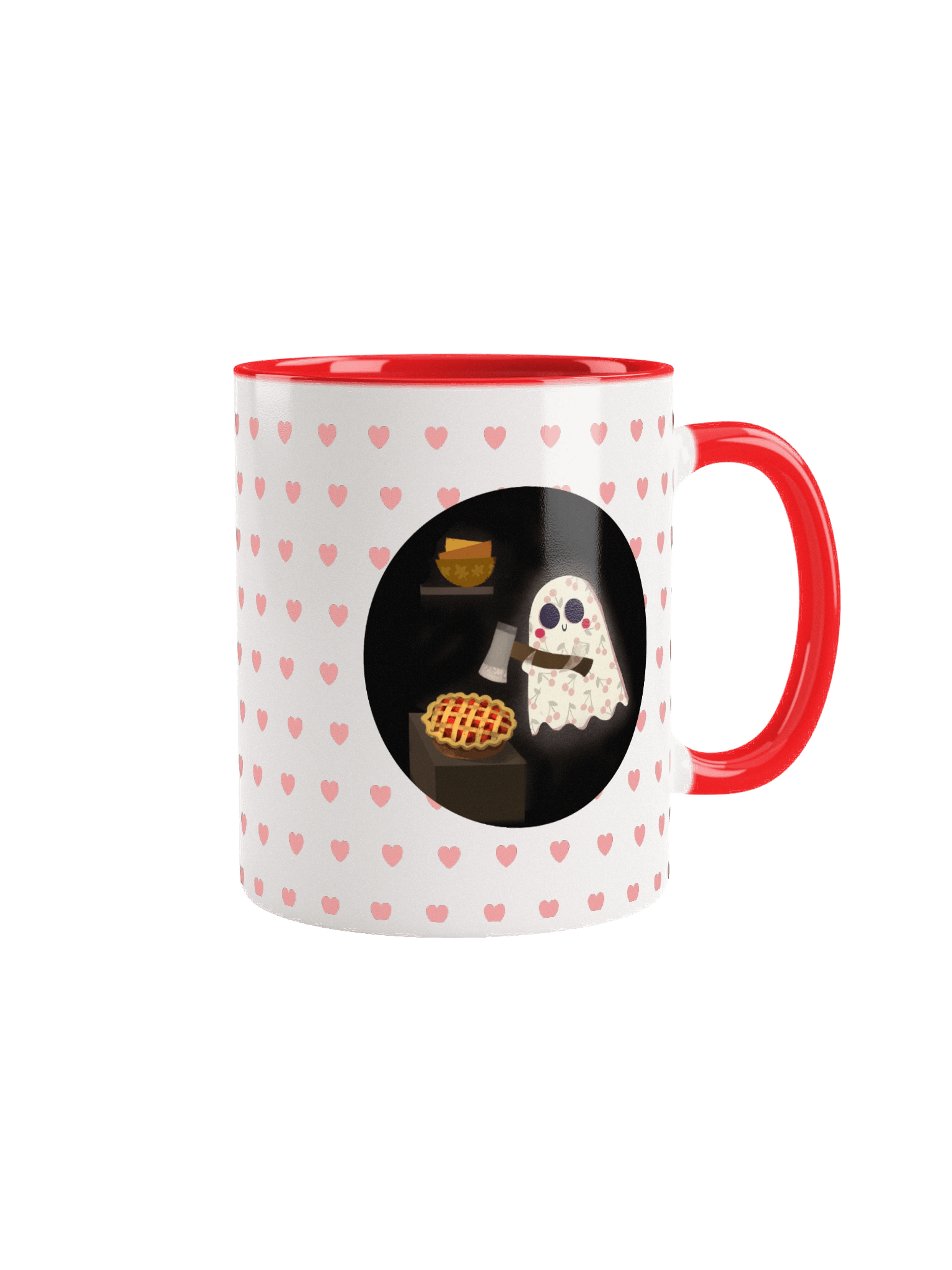 Little Ghost & Cherry Pie - Ceramic Mug product image (7)