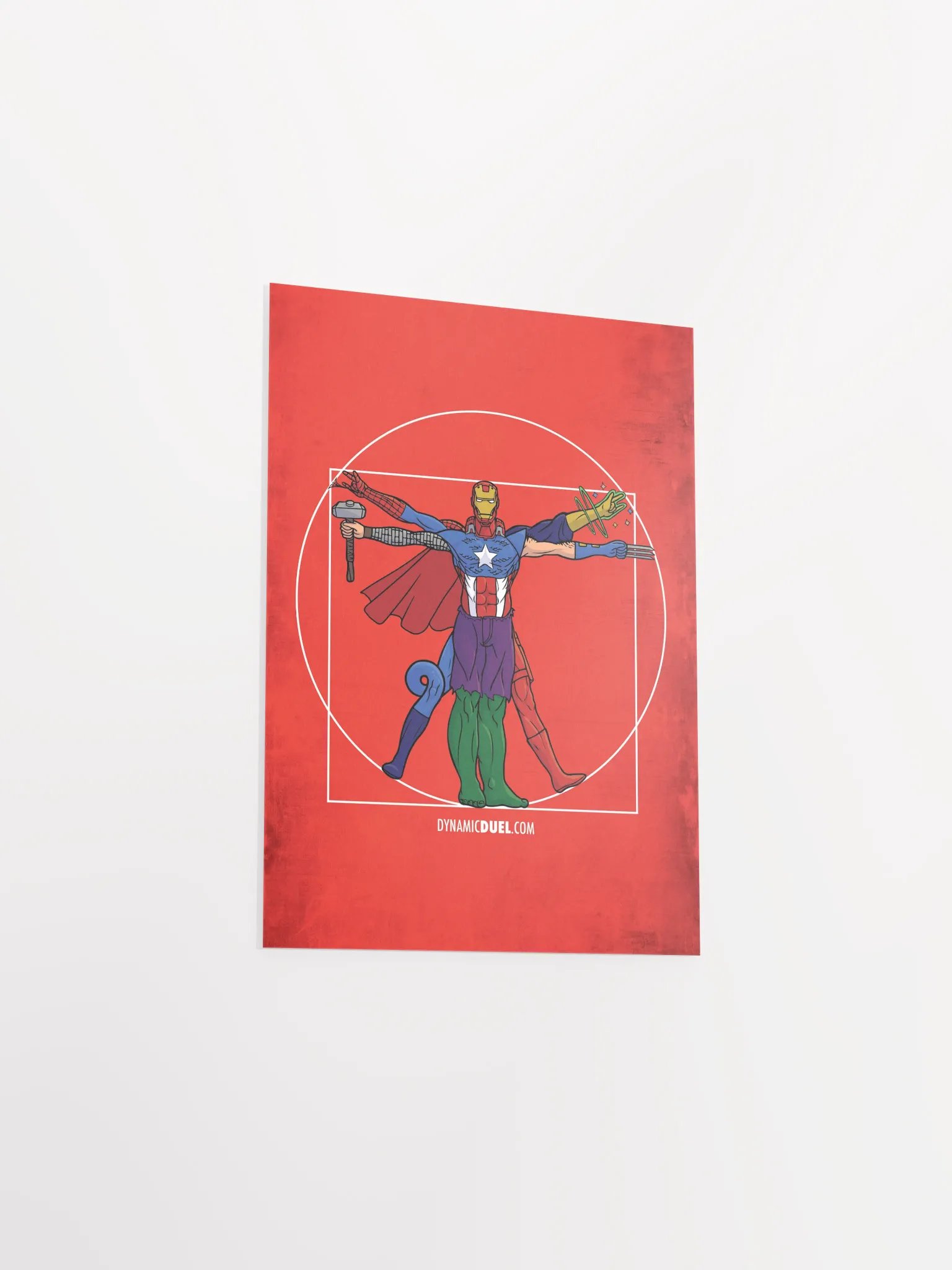 Marvel Vitruvian Poster - Male Poster product image (29)