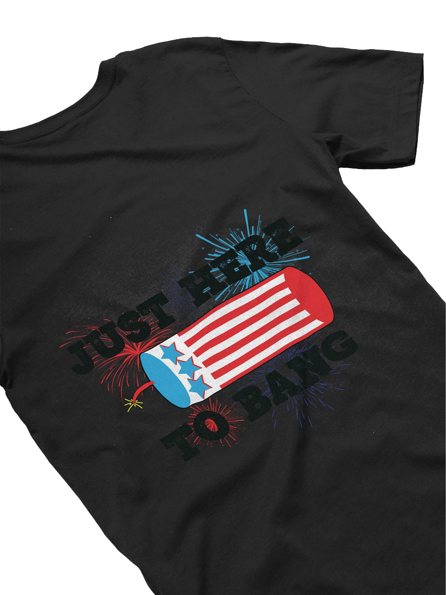 Mann Pyro T-Shirt (Just here to bang) product image (4)