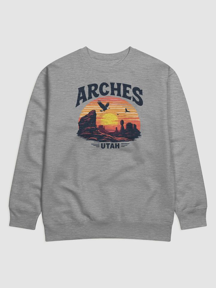 Sunset Eagle Arches Sweatshirt product image (3)