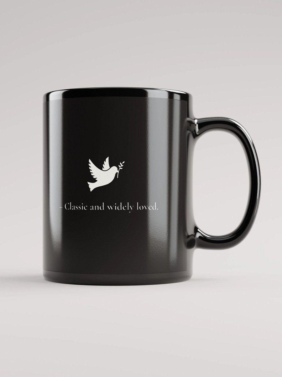 Floral Elegance Black Mug product image (1)
