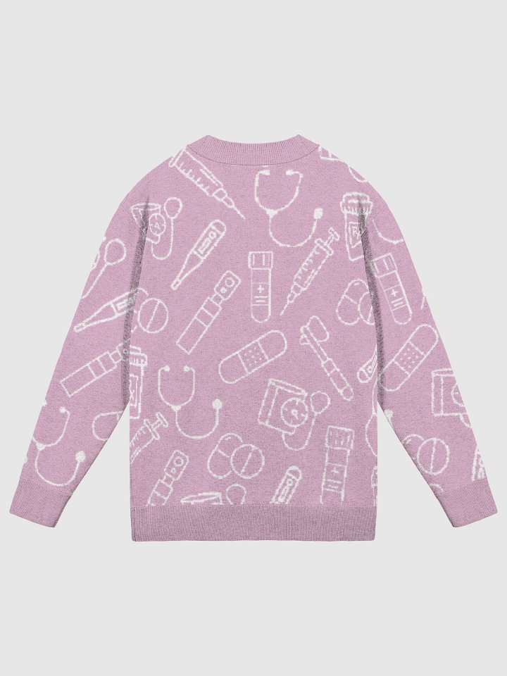 clinic cardigan (lilac) product image (2)