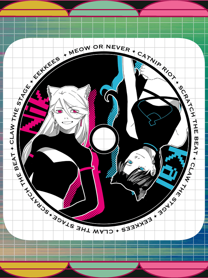 [PREORDER] "CATNIP RIOT" Keychain product image (1)