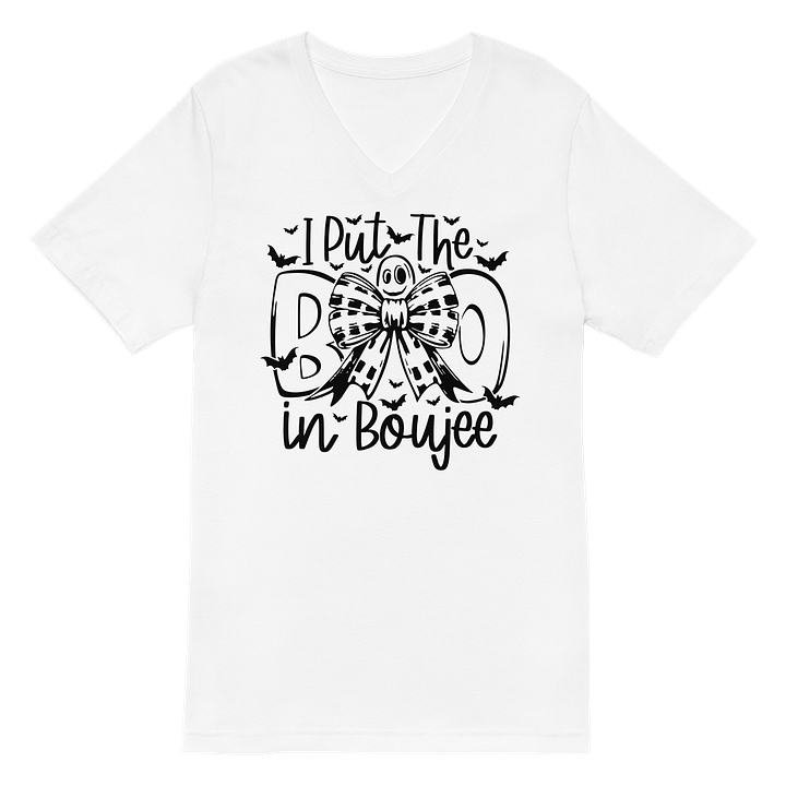 Halloween Boujee V-Neck T-Shirt product image (2)