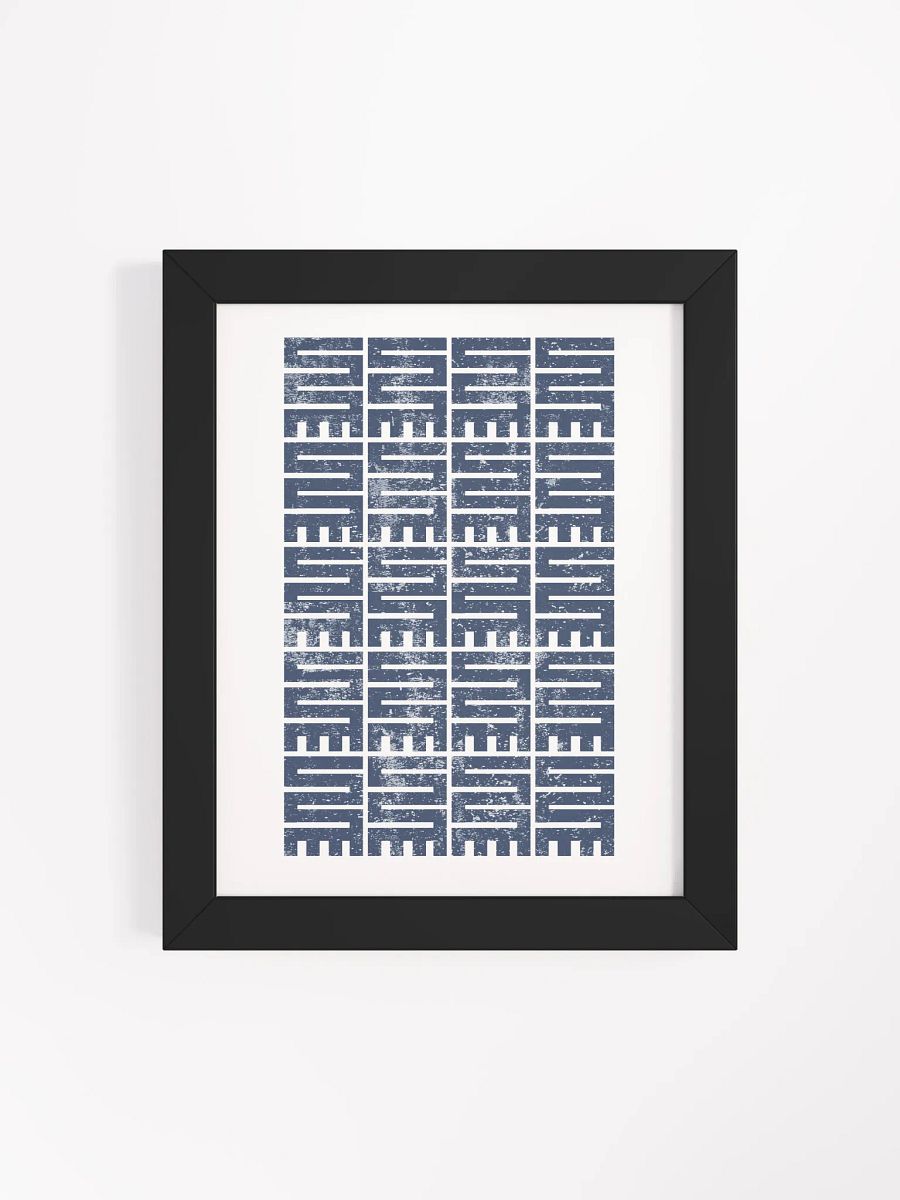Versatility Geometric Poster (Framed) product image (8)
