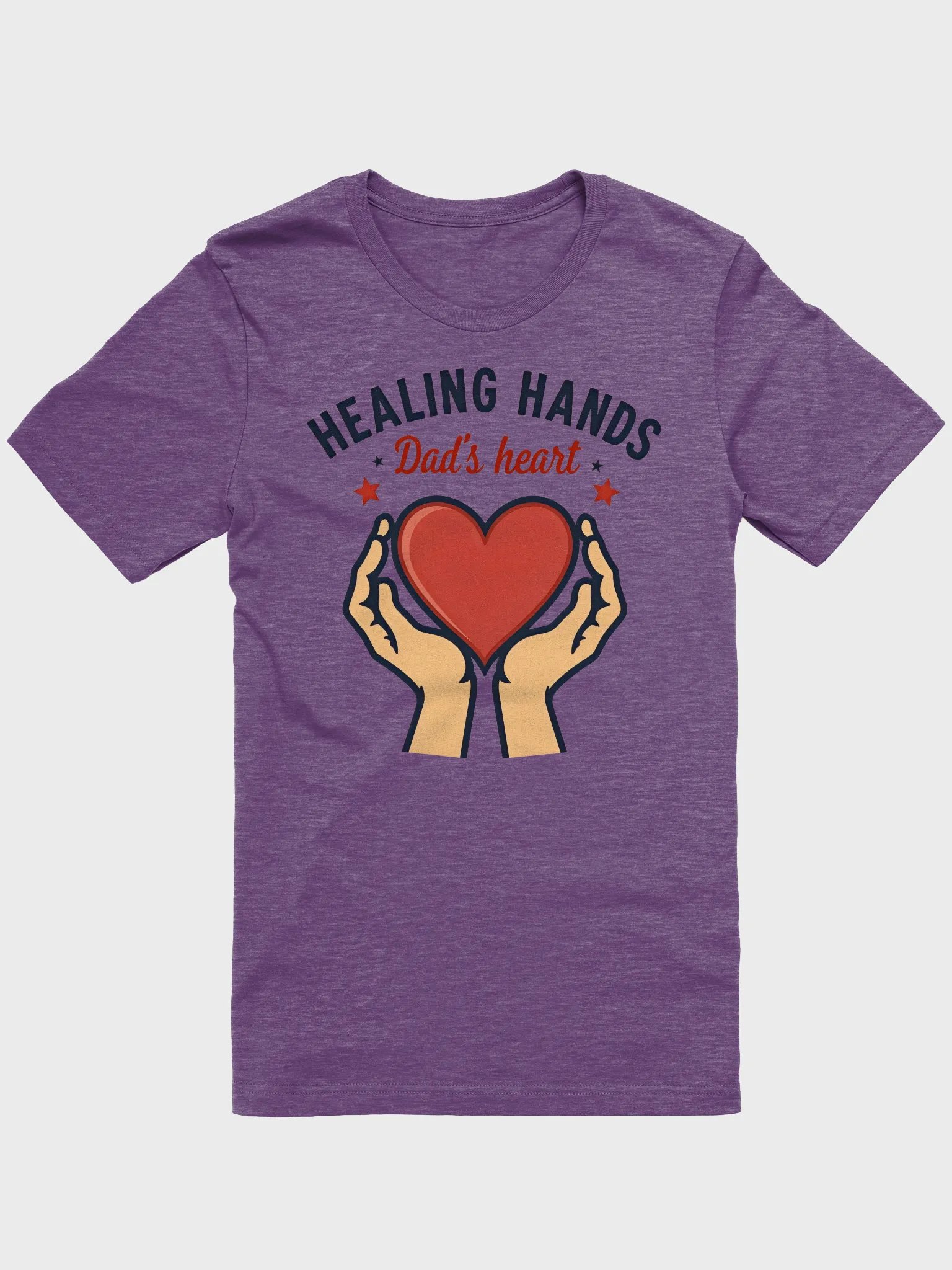 Healing Hands Dad's Heart T-Shirt product image (10)