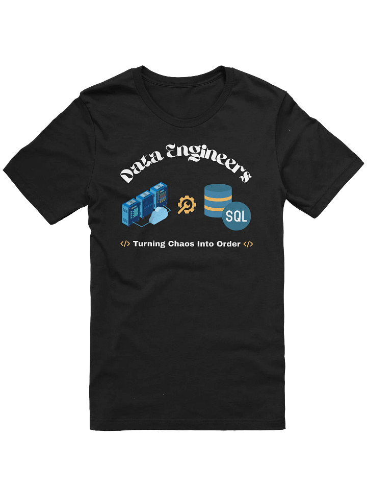 Data Engineering Iconic T-Shirt product image (6)